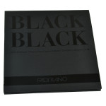 Bloc de papier 300 g/m² Black Black Lisse Ultra noir 20F - 24 x 32 cm