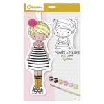 Poupée à peindre Laureen