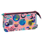 Trousse 5 compartiments Peacock rose