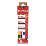 Peinture Marbling set Initiation 6 x 20 ml