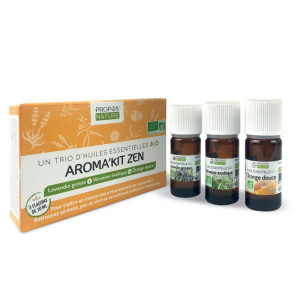 AromaKit Zen 3 Huiles essentielles Bio