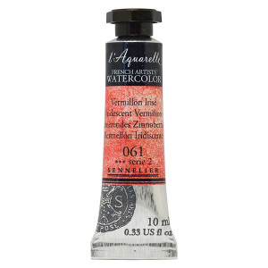 Aquarelle extra-fine au miel Irisée tube 10 ml - 090 Pourpre clair irisé